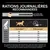 Tableau des rations journalières recommandées pour chiens selon poids (25–90 kg) et activité (<1 h ou 1–3 h/jour), exemple : 25 kg, 300 g ou 345 g. Calculateur de ration personnalisée mentionné.