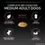 Complete dry food for medium adult dogs. Features: no added colourants, high protein, high nutrient absorption, highly digestible, average kibble size 18 mm.