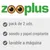 zooplus. pack de 2 uds., sonido y papel crepitante, lavable a máquina