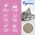 Tigerino Premium. Natural clay of bentonite, ultra absorbent & efficient, extremely low-dust, immediate clumping, fast odour control, different fragrances (tekst na engleskom).