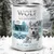 Wolf of Wilderness Junior Blue River, 100% grain-free recipe, verse zalm & kip met bessen, wortels en wilde kruiden, 400g blik hondenvoer zichtbaar op de verpakking.