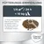 Conseils d’alimentation : 1/4 doseur par 24 h pour 10 kg. Texte en allemand, image de croquettes avec doseur. Marque Concept for Life visible.