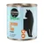Cosma Nature Chicken and Tuna in Broth, 100% natuurlijke ingrediënten. Silhouet van een kat en iconen voor kip en tonijn.