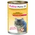 Feline Porta 21, alimento complementare per gatti, carne di tonno intero con aloe vera. Testo visibile: 'your cat will love it!'. Immagine di un gatto sul fronte della lattina.