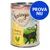 Feringa Classic Meat Poultry with carrots & dandelion Adult. Text: PROVA NU. Burk med illustration av svart katt och landskap. Text på engelska.