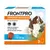 Frontpro comprimidos masticables, 68 mg de afoxolaner, para perros de 10-25 kg. Eficaz contra pulgas y garrapatas durante 30 días. Caja con 3 comprimidos.
