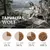 Tápváltás: Wolf of Wilderness. 1–2. nap 25 %, 3–4. nap 50 %, 5–6. nap 75 %, 7. nap 100 %; szemléltető diagram kutyatáppal.
