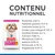 Hill's Science Plan Mature Adult 7+ Small & Mini au poulet. Contenu nutritionnel : protéines 17,8 %, matières grasses 14,5 %, cellulose brute 2,3 %, oméga-6 3,6 %, calcium 0,80 %, etc.