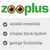 zooplus. variabel einsetzbar, simples Steck-System, geringe Stufenhöhe.