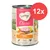 Feringa Classic Poultry with Carrots and Dandelion, receta sin cereales, 70 % ingredientes animales seleccionados, con taurina, pack de 12 latas de 400 g.