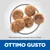 Crocchette rotonde, dimensione circa 4 x 7,5 mm. Testo visibile: OTTIMO GUSTO.