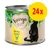 Lot de 24 boîtes Feringa Organic, Chicken with apple & dandelion, ADULT, 200 g. Texte visible : Homemade taste begins with love. Lot de 24 boîtes Feringa Organic, Chicken with apple & dandelion, ADULT, 200 g. Texte visible : Homemade taste begins with love.