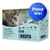 Confezione Bozita Tasty Meat & Fish Menu per gatti, 12x85g, gusti salmone, aringa, pollo extra, renna. Testo visibile: Prova ora!, grain free, Swedish ingredients.