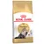Royal Canin Adult Persian cat food for Persian cats, packaging with image of a long-haired cat and note on tailored nutrition for coat health.