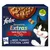 Felix Sensations Extras Farm Selection in Jelly, 24x avec bœuf, dinde, poulet, agneau. Texte visible : No colourants same great taste. Image de nourriture et chat illustré. Felix Sensations Extras Farm Selection in Jelly, 24x avec bœuf, dinde, poulet, agneau. Texte visible : No colourants same great taste. Image de nourriture et chat illustré.