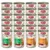 Animonda Carny Adult Katzenfutter, Sorten Rind, Pute & Kaninchen sowie Rind & Huhn, 100% frische Zutaten, ohne Getreide, Made in Germany. Dosenansicht.