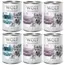 Mixpakke Little Wolf of Wilderness 6/12 x 400 g - Duo-Protein - Sparepakke 12 x 400 g (8 x And & Kalv og 4 x Kylling & Lam)