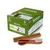 Box of Whimzees Wellness toothbrush stix XL, daily dental treats, with three treats shown in front. Packaging highlights triple care and feeding guidelines on the box.