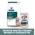 Hill’s Prescription Diet Diabetes Care w/d, paquet de croquettes et boîte de pâtée pour chien. Texte visible : Essayez nos délicieuses pâtées et croquettes.