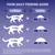 Daily feeding guide: cats 2-4kg need 30-60g, 4-6kg need 60-90g, 6-8kg need 90-120g food per day. Adjust amounts for activity and condition. Fresh water should always be available.