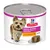 Hill's Science Plan Small & Mini Mature Adult 7+ up to 10 kg, mousse con pollo, cibo per cani, barattolo con immagine di cane e porzione di mousse visibile sull'etichetta.