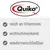 Quiko. Reich an Vitaminen, wohlschmeckend, wiederverschliessbar.