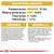Constituintes analíticos: proteína bruta 27 %, matéria gorda bruta 14 %, cinza bruta 5,8 %, fibra bruta 2,7 %. Composição e aditivos detalhados para alimento de animal.