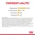 Componenti analitici: proteina grezza 30,0 %, oli e grassi grezzi 11,0 %, ceneri grezze 5,8 %, fibra grezza 4,4 %. Testo dettagliato su composizione e additivi visibile in basso. Componenti analitici: proteina grezza 30,0 %, oli e grassi grezzi 11,0 %, ceneri grezze 5,8 %, fibra grezza 4,4 %. Testo dettagliato su composizione e additivi visibile in basso.