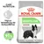Royal Canin Digestive Care Medium, texte en allemand : 'Trägt zur Verbesserung der Stuhlqualität bei', 'Bis zu 91 % optimale Stuhlqualität', image d’un chien noir et blanc sur l’emballage.