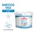Royal Canin Babydog Milk 0–2 months, 5 x 400 g. De la naissance au sevrage. Facile à reconstituer. Seau avec chiot illustré et pictogramme biberon.
