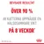 Bevisade resultat: över 90 % av katterna uppnådde en hälsosammare vikt på 8 veckor. *Royal Canin intern studie.