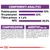 Tabella con valori: proteina grezza 33%, oli e grassi grezzi 22%, fibra grezza 1,6%, NFE 30,5%. Composizione: proteine di pollame disidratate, riso, grassi animali, additivi vitaminici.
