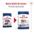 Royal Canin Maxi Adult, nuevo diseño de envase y fórmula optimizada. Imagen de dos sacos de pienso para perros grandes, antes y después del cambio de diseño.