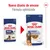 Comparativa de dos envases Royal Canin Maxi Ageing 140 g para perros mayores, con texto: Nuevo diseño de envase, fórmula optimizada.