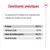 Constituants analytiques : Protéine 25,0 %, Cellulose brute 1,4 %, Teneur en matières grasses 14,0 %, Cendres brutes 6,3 %. Texte : Cet aliment fournit l’énergie et les nutriments.