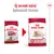 Royal Canin Medium Ageing 10+ kutyatáp csomagolás változás: balra régi, jobbra új design. Feliratok: Új termék külső, Optimalizált formula.