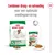 Combineer droog- en natvoeding voor een optimale voedingservaring. Royal Canin mini adult tot 10 kg, verpakking droogvoer en natvoerzakje 85 g zichtbaar.