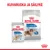 Royal Canin Light Weight Care -kuivaruoka ja säilyke, pakkauksissa koirakuvat ja tekstit: MAXI, Helps Limit Weight Gain, 85 g, ALL SIZES. Ylhäällä teksti: KUIVARUOKA JA SÄILYKE.