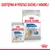 Royal Canin Light Weight Care dla psów, dostępna w postaci suchej i mokrej. Widoczne opakowania: saszetka 85 g oraz worek Mini Light Weight Care.
