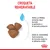 Croqueta rehidratable. Para la perra: alimento ideal durante la gestación y el periodo postparto. Para el cachorro: fácil transición de la leche materna al alimento sólido.