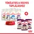 Royal Canin Fit, Sterilised, Indoor, Sensible száraz macskaeledelek és Sensory Smell, Taste, Feel 85 g nedves tasakok, piros tál, felül: Tökéletes a vegyes tápláláshoz
