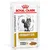 ROYAL CANIN VETERINARY URINARY S/O MODERATE CALORIE Morsels in Gravy cat food pouch, image of a cat and morsels in gravy on front
