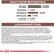 Analytische Bestandteile: Protein 29%, Rohfaser 1,2%, Fettgehalt 22%, Rohasche 7,9%, Calcium 1,4%. Zusammensetzung: Reis, Geflügelprotein, Tierfett, Schweineprotein, Mineralstoffe, Vitamine.