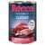 Rocco Classic, puszka 400 g. Widoczne mięso wołowe i z indyka. Tekst: Beef with turkey, 100% fresh ingredients & grain-free, frische Zutaten & getreidefrei.