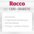 Rocco DIET CARE DIABETIC. Texte en allemand : idéal pour le diabète, régulation de l’apport en glucose, teneur élevée en fibres, avec oméga-3 et oméga-6.