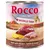 Rocco World Trip. Rind mit Huhn, Linsen und Mango. 800g Dose. Hintergrund zeigt Taj Mahal.