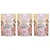 Lot de 3 sachets Lukullus Mini Hearts Puppy Chicken, 75 g chacun. Texte visible : Soft and Meaty Snack Perfect as a Reward. Saveur poulet, friandises en forme de cœur.
