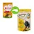 Packaging change from Feringa Crunchy Bites with chicken and cheese to new design. Both packs show product name, flavour, and images of treats.