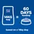 A 14kg bag provides 60 days of feeding, based on a 15kg dog.