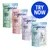 Tigerino Silicate Litter packs with icons showing odour control, antibacterial action, moisture absorption and dust-free formula. Blue circle with text: Try Now.
